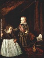 Prince Baltasar Carlos with a Dwarf