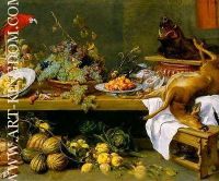 Still Life with Fruit Vegetables and Dead Game