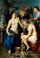 Ceres and two nymphs