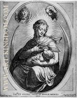 Madonna and Child Seated on a Crescent Moon