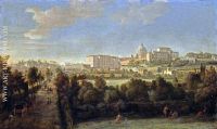 Rome View of St Peter s and the Vatican Seen from Prati Di Castello