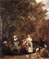 Vegetable Market in Amsterdam