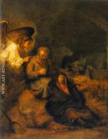 Rembrandt The Dream of St Joseph