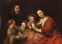 Rembrandt Portrait De Famille brunswick 1669