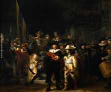 The Company of Frans Banning Cocq and Willem van Ruytenburch known as the Night Watch
