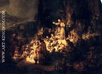 Rembrandt Predication De Jean Baptiste berlin 1635