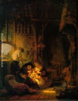Rembrandt Holy Family 1640 
