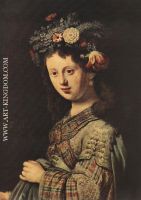 Rembrandt Saskia as Flora detail 
