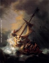 Christ In The Storm On The Sea Of Galilee