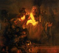 Rembrandt Peter Denouncing Christ