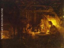 Rembrandt Philemon and Baucis