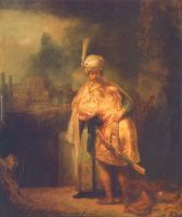 Rembrandt David Et Jonathan st Petersbourg 1642