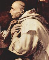 St Bernard of Siena and St Bonaventure and St Elias Detail