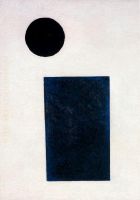 Suprematist Painting Rectangle and Circle