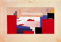 Suprematism Study for a Curtain