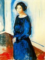 Woman in Blue Frau Barth 