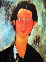 Portrait of Chaim Soutine detail 