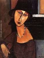 Jeanne Hebuterne with Hat and Necklace