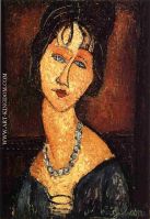 Jeanne Hebuterne with Necklace