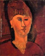 Head of Red Haired Woman