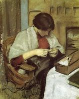 Elizabeth Gerhardt Sewing