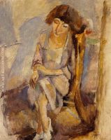 Seated Portrait of Hermine David