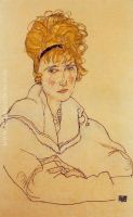 Portrait of Edith Schiele