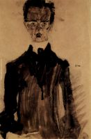 Selfportrait in the black garment