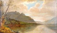 Mountainous Lake Scene