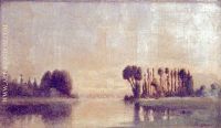 Barbizon River Scene