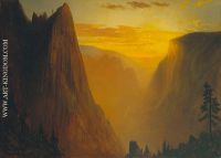 Sunset Yosemite Valley