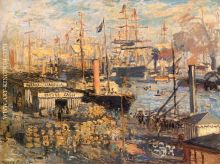 The Grand Quai At Le Havre 1874