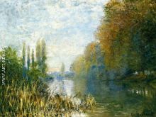 The Banks of The Seine in Autumn