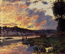 The Seine at Bougeval Evening