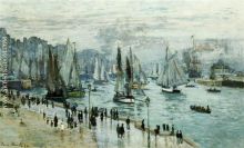 Fishing Boats Leaving the Harbor Le Havre 1874 