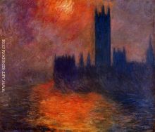 Houses of Parliament Sunset 1