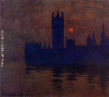 Houses of Parliament Sunset 2