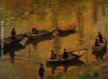 Anglers on the Seine at Poissy