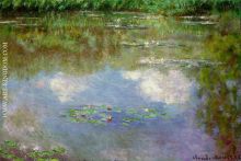 Water Lilies The Clouds 1903 
