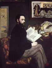 Portrait d Emile Zola