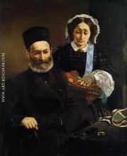 Portrait of Monsieur and Madame Manet The Artist s Parents 