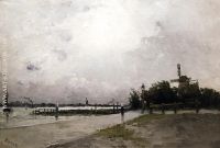 Windmill on the Coast Holland