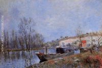 Banks of the Loing towards Moret