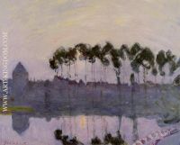 Setting Sun at Moret