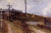 Footbridge over the Railroad at Sevres