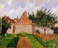 Garden at Eragny study 