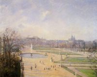 The Bassin des Tuileries Afternoon Sun