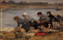 Laundresses on the Banks of the Touques 10