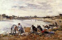 Laundresses on the Banks of the Touques 17