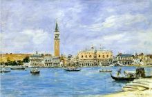 Venice the Campanile the Ducal Palace and the Piazzetta View from San Giorgio